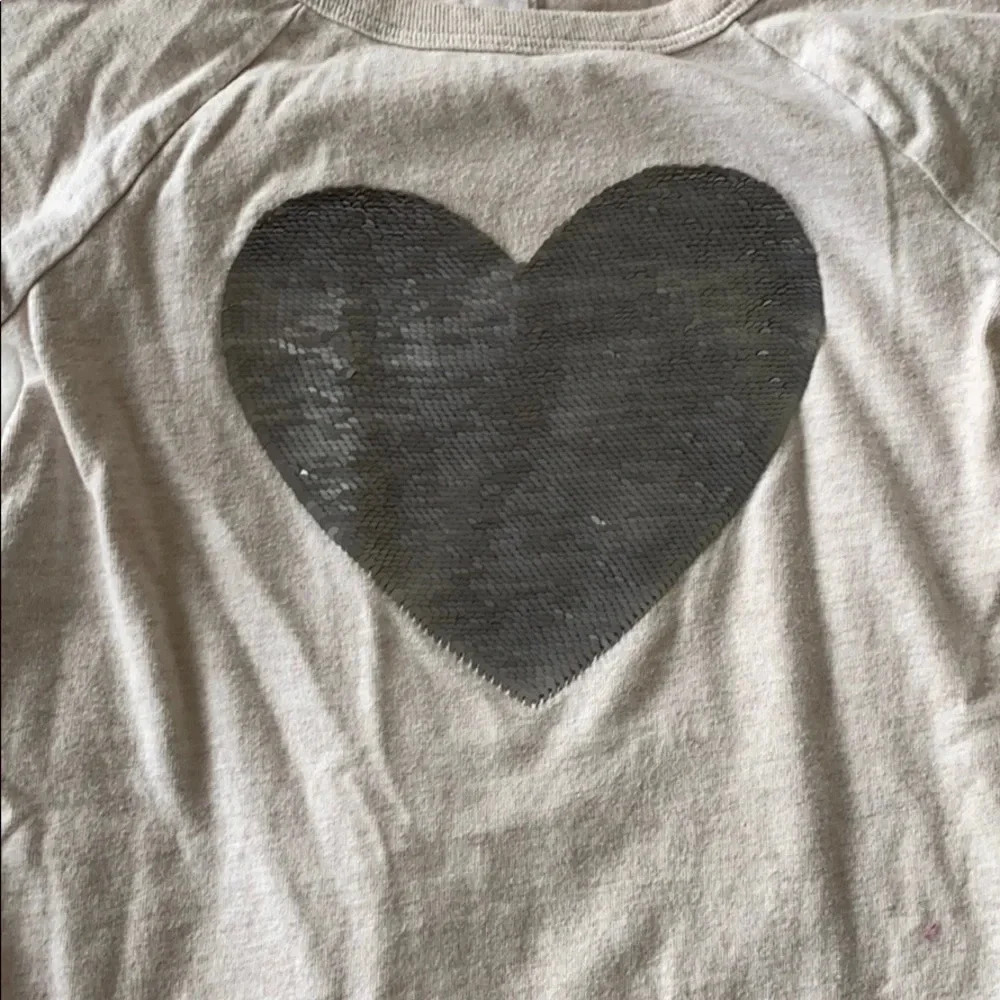 Gap Kids Heart Sequin Tunic Ruffle Top - Picture 3 of 7